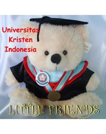 Boneka Wisuda Universitas Kristen Indonesia (30 cm)